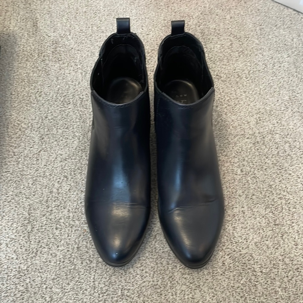 Size 8 - Black Ankle Boots - A New Day